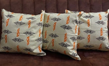 将图片加载到图库查看器，Lot de 3 Housses pour coussin tissu wax
